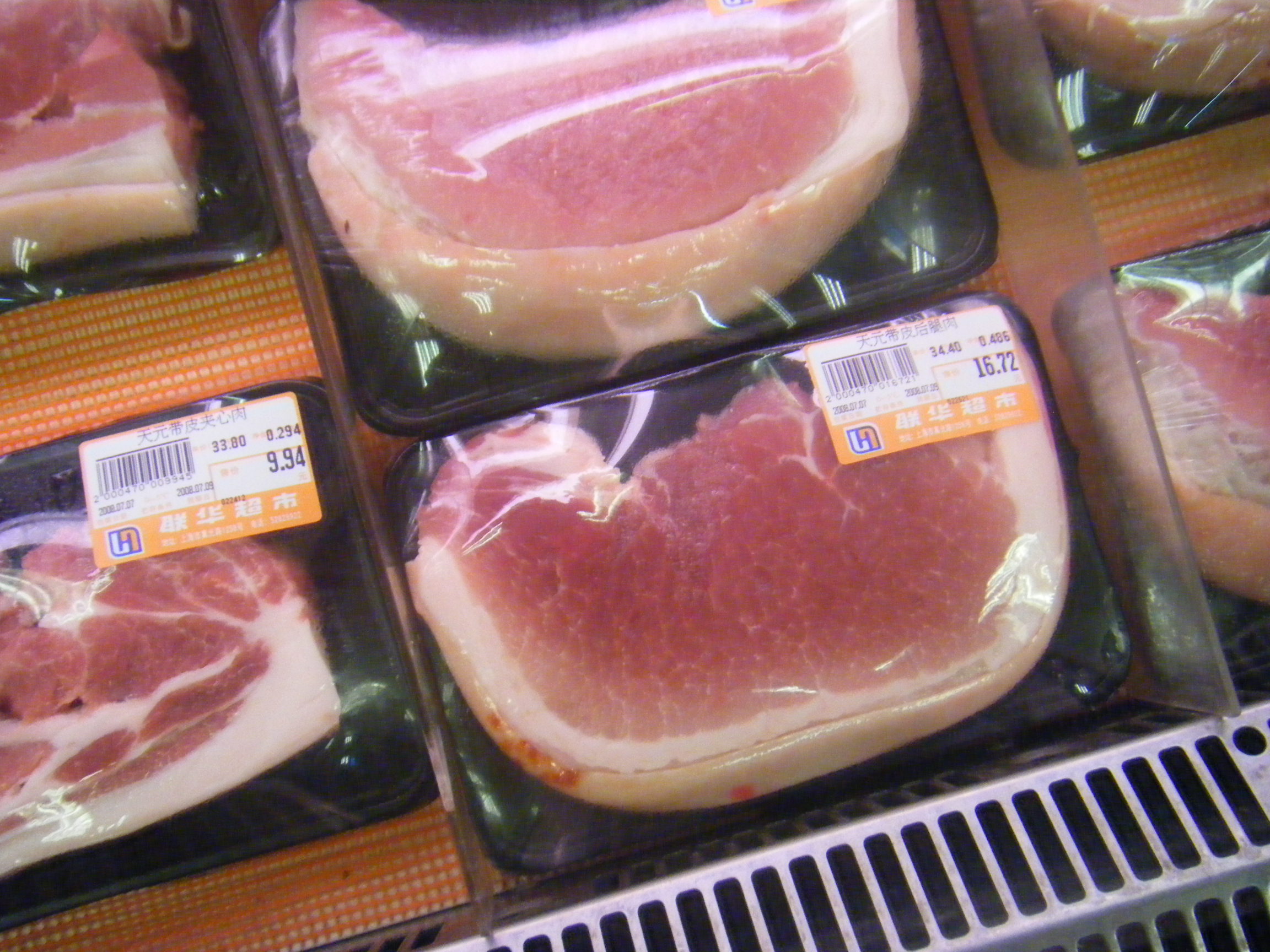 下落に転じた豚肉の価格